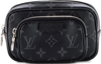 Louis Vuitton Outdoor Pouch Monogram Taigarama crossbody bag - Zwart