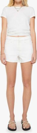 Mother Dodger Mini Short In Picket Fence