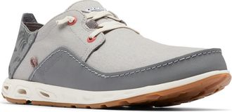 Columbia Mens Bahama Vent PFG Lace Relaxed Boat Shoe, Steam, Ti Grey Steel, 12 UK