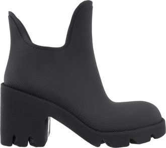 Burberry Marsh Round-Toe Ankle Rain Boots, Brand Size 41 ( US Size 11 )