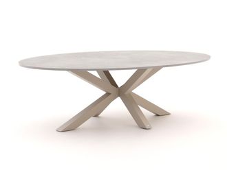 Bellagio la vita attrattiva Bellagio Induno Ellips dining tuintafel 240x120cm