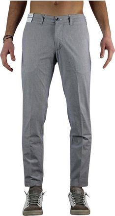 Re-hash Zakelijke Maandag Herenbroek - Heren - Slim Fit Broeken - Blauw - W32 - Broeken