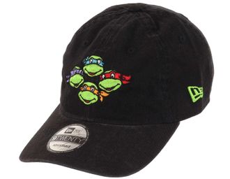 New Era Teenage Mutant Ninja Turtles Black 9Twenty Unstructured Strapback - One-Size