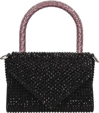 Gedebe Mini Cookie Tas - Dames - Mini tas - Zwart - ONE Size - Satijn - Tassen