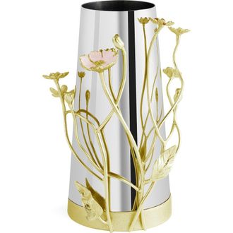 Michael Aram Wildflowers Medium Vase in Stainless Steel at Nordstrom