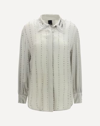 Pinko Caitlin Shirt with metal elements Female 40