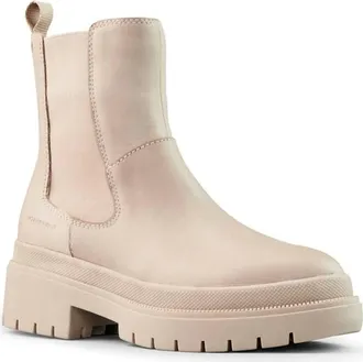 Cougar WomenS Swinton Waterproof Leather Boot In Cream