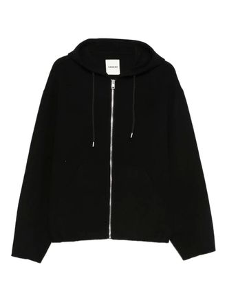 Sandro hooded-neck jacket - Black