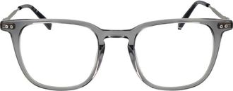 Tommy Hilfiger TO-1057023 Acetate Rectangle Eyeglasses - Gray