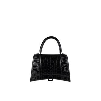 Balenciaga Pre-owned Hourglass Handtas - Dames - Vintage Handtas - Zwart - ONE Size - Leer - Vintage