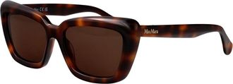 Max Mara Elizabeth - Dames - Zonnebrillen - Bruin - 54 MM - Accessoires