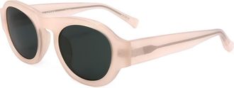 Linda Farrow DRIES VAN NOTEN DVN33 C5 Mens Sunglasses Pink Size 48