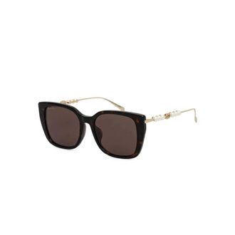 Gucci Sunglasses - female - Gucci - Sunglasses - Brown - 55 MM - Accessories