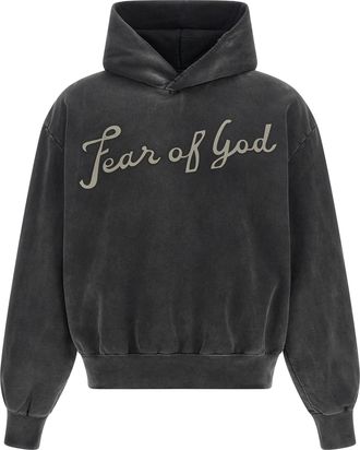 Fear of God Black Cotton Mens Sweatshirt