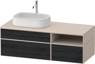 Duravit Zencha Mueble Bajo Lavabo, 1300x550mm, 2 Extra&iacute;bles, 1 - Duravit