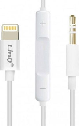 Trade Shop Trade Shop - Cable Adaptador De Audio De Iphone De Lightning A Aux Jack 3.5mm Macho 1mt Ip-7726