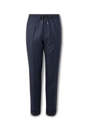 Paul Smith Tapered Wool-Blend Drawstring Suit Trousers