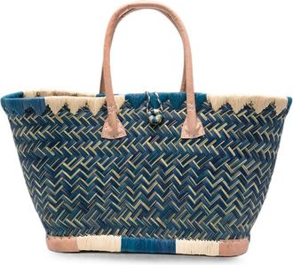 The Nina Studio Clotilde Woven Tote Bag