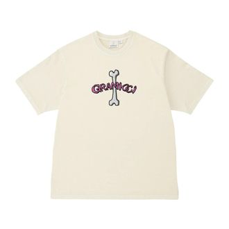 Gramicci Bone Tee - Heren - Tops - Beige - Maat: S Katoen
