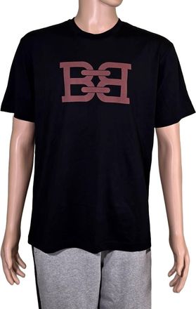 Bally Mens B-Chain Graphic Print T-Shirt In Black