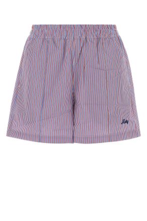 Autry Embroidered Poplin Shorts