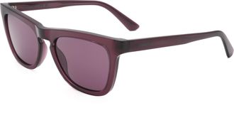 Calvin Klein Womens 53mm Violet Sunglasses