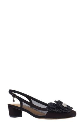 J. Rene&eacute; Bellina Slingback Pump in Black at Nordstrom, Size 10.5