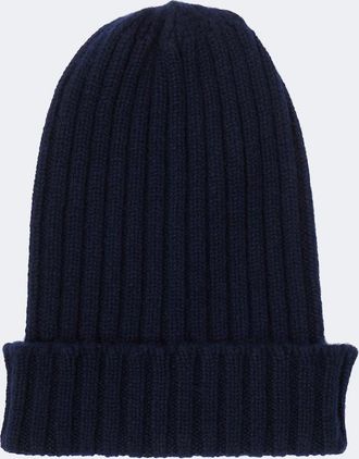 Thom Sweeney Ribbed-knit cashmere beanie
