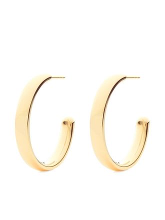 Monica Vinader 18kt gold vermeil Fiji Large Hoop earrings