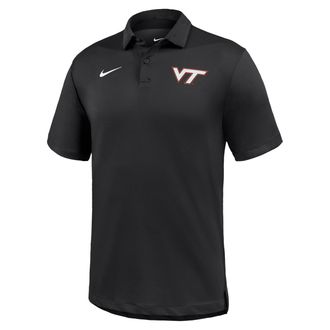 Nike Virginia Tech Tour Nike Mens Dri-FIT College Polo in Black | IV9789-010