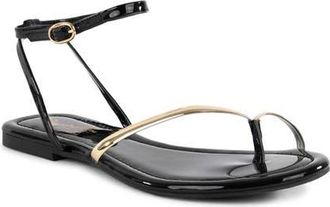 Seychelles A Little Extra Ankle Strap Sandal in Black at Nordstrom, Size 6.5