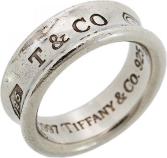Tiffany & Co. Silver 925 Band Ring (Pre-Owned)