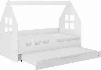 OEM Cama Infantil Con Forma De Casita, 160x80 Cm, Izquierda, Con Funci&oacute;n Para Dormir