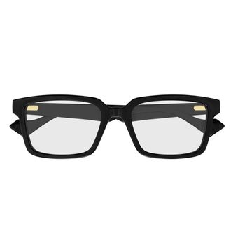 Gucci Glasses, unisex, Black, Size: 54 MM Square Acetate Sunglasses