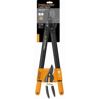 Fiskars Hook L78 Powergear Poda Robusta Naranja