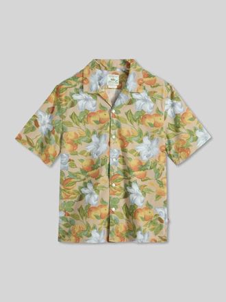 Levi's Regular Fit Freizeithemd mit Allover-Print in Beige, Gr&ouml;&szlig;e XXL