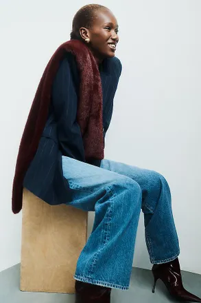 AG - Adriano Goldschmied AG Adria Low Rise Wide Leg Jeans