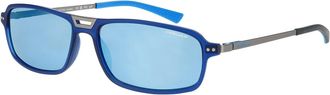 Jaguar 37631 Polarized 3100 Mens Sunglasses Blue Size 58
