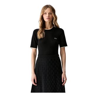 Karl Lagerfeld Mujer, Camisetas, Negro, Talla: XL