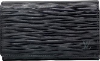 Louis Vuitton Noir Wallet (Bi-Fold) (Pre-Owned)
