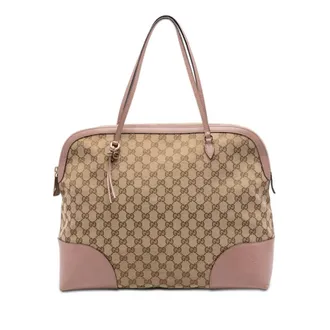 Gucci Pre-owned Gucci Large GG Canvas Bree Dome Tote Ladies HL7LVU67P1MWFBT4