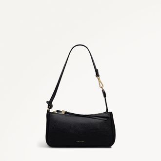 Radley London Black Mini Ziptop Shoulder Bag Carlton Close SS26 Radley London