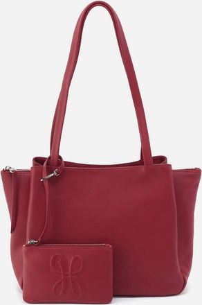 Hobo Essential Medium Tote Bag In Cranberry