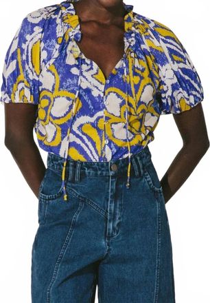 Cleobella Nell Blouse In Azores
