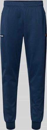 Ellesse Sweatpants mit elastischem Bund Modell BERTONI in Dunkelblau, Gr&ouml;&szlig;e XXL