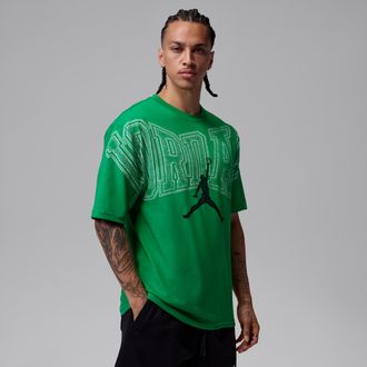 Nike Jordan Mens Jordan Graphic T-Shirt in Green | IQ0708-310