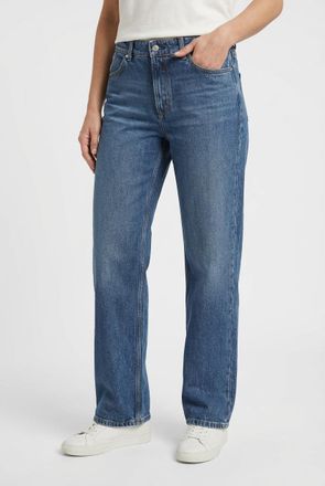 Marc O'Polo Denim 5-Pocket-Jeans MARC OPOLO DENIM Model Tomma, High Waist, Damen, Gr. 27, L&auml;nge 32, medium blau, Denim/Jeans, Obermaterial: 80% Lyocell, 20% Baumwolle, 