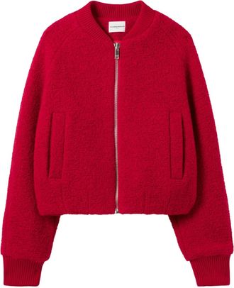 Claudie Pierlot Giacca con zip - Rosso