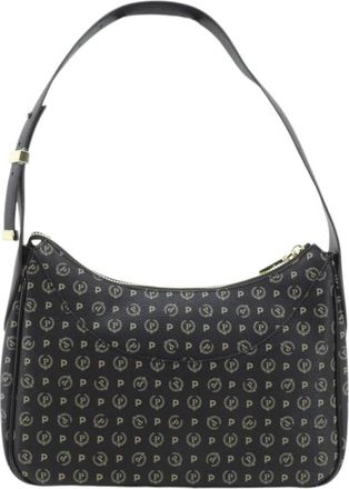 Pollini Schoudertas - Dames - Schoudertassen - Zwart - ONE Size - Leer - Tassen