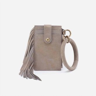 Hobo Womens Ring Credit Card Wrislet In Golden Granite